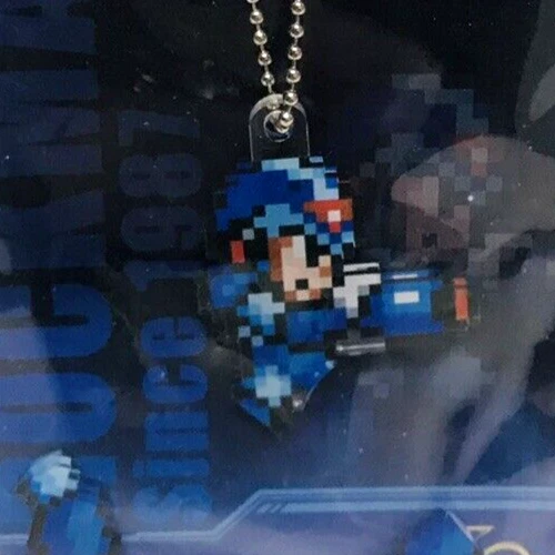 Rockman 30th Anniversary Keychain Mega Man Japan Exclusive Nintendo Capcom . - Image 2 of 3
