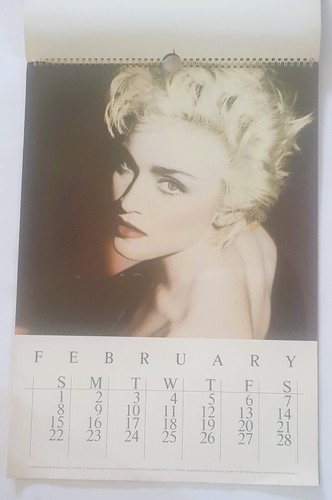 Calendario oficial 1987 Madonna Herb Ritts Danilo niño juguete Winterland vintage pop - Imagen 6 de 12