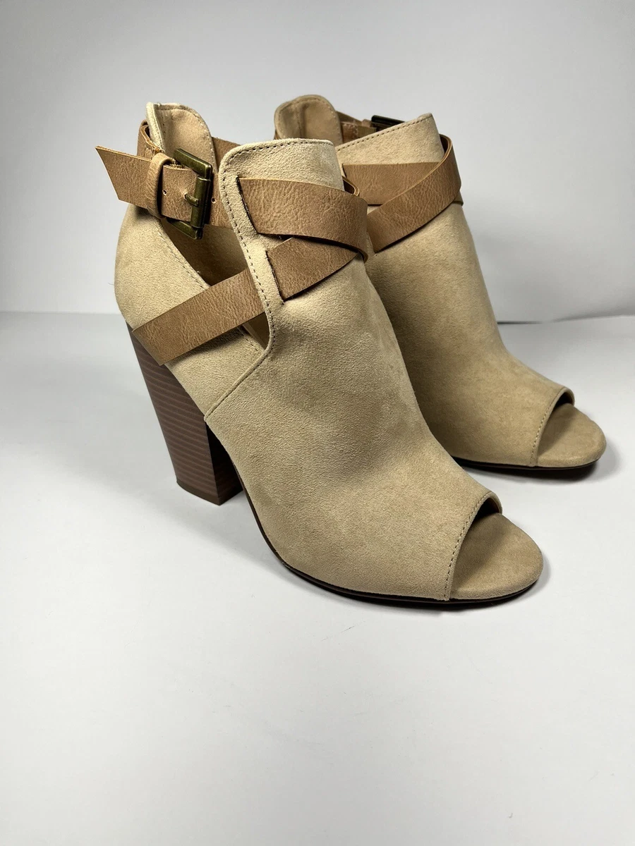 Denene peep toe bootie cheap