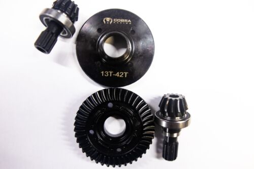Cobra Racing X-Maxx / XRT Spiral Cut Differential Gear Set – Hardened Steel - Picture 2 of 7