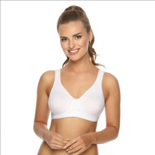 VIANIA Sport-BH mit CoolQuik Spezialfaser, SCHWARZ, WEISS oder HAUT, Gr. 110B