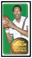 1970 TOPPS BASKETBALL GEORGE WILSON #11 ROOKIE CARD BRAVES NO CREASES GREAT!. rookie card picture