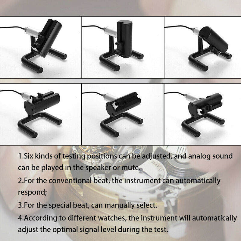 Mechanical Watch Timing Tester Timegrapher Multifunction Machine Tool ...