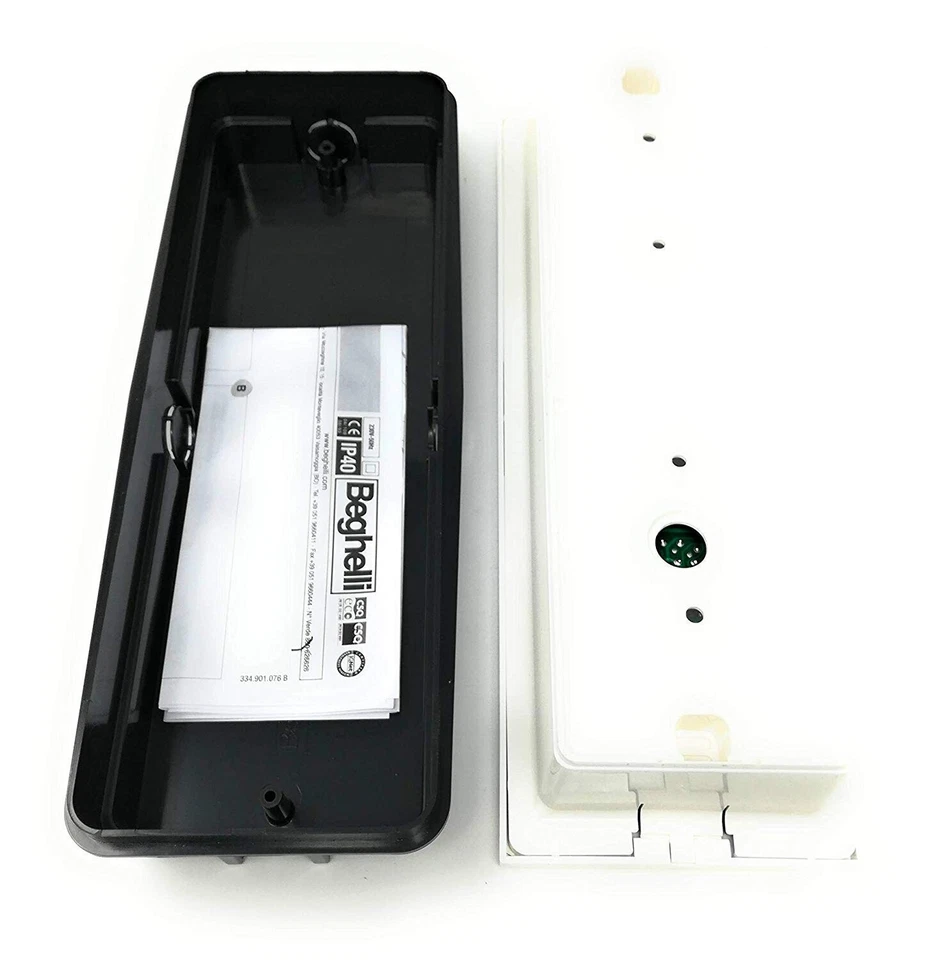 Lampada Emergenza 1499/24 24W Beghelli Stile In 8h 8106/24 Completa Di Incasso - Immagine 2 di 4