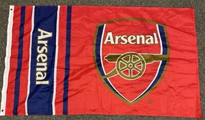 Bandiera Arsenal FC 3x5 Piedi | Stemma Ufficiale Grande | Con Occhielli In Metallo - Foto 6