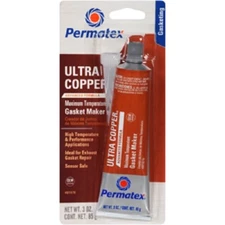Permatex Ultra Copper Sensor Safe High-Temp RTV Silicone Gasket Maker 3 oz 81878