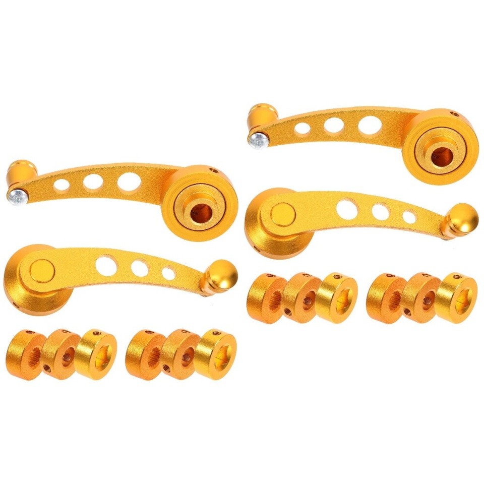 2 Sets Car Window Replacement Handle Crank Handle Window Riser For