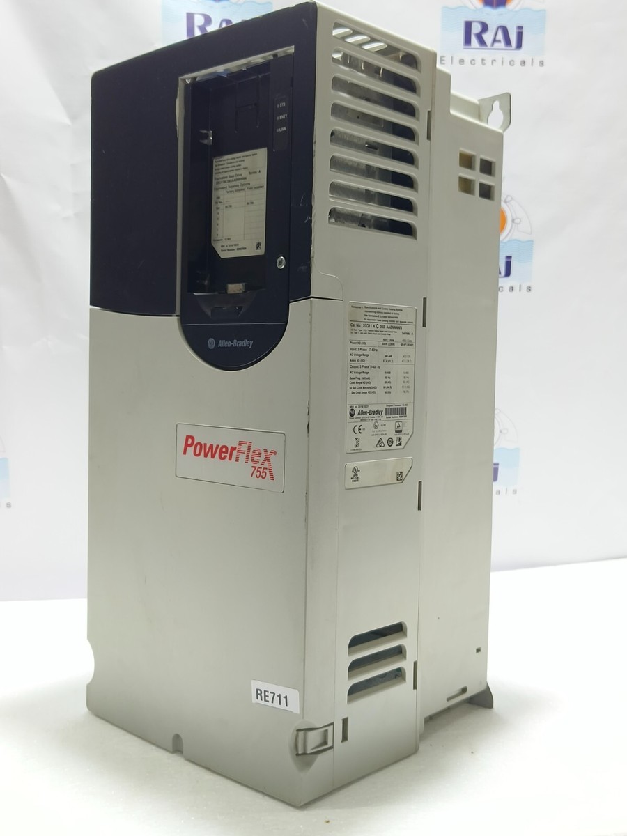 Allen-Bradley PowerFlex 755 480V 40-HP 52 Amps Without Control