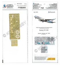 Microdesign 1/144 Boeing 767-300 Photo Etch Details Set