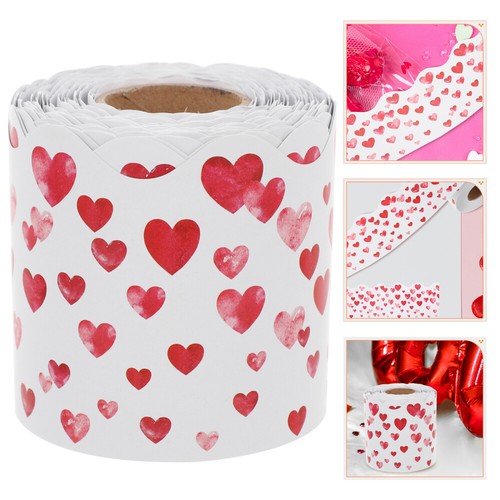 3 Rolls Chalkboard Border Sticker Valentine Day Decorations Valentine's - 第 4/12 張圖片