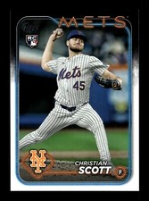 2024 Topps Update Series Christian Scott RC Rookie New York Mets