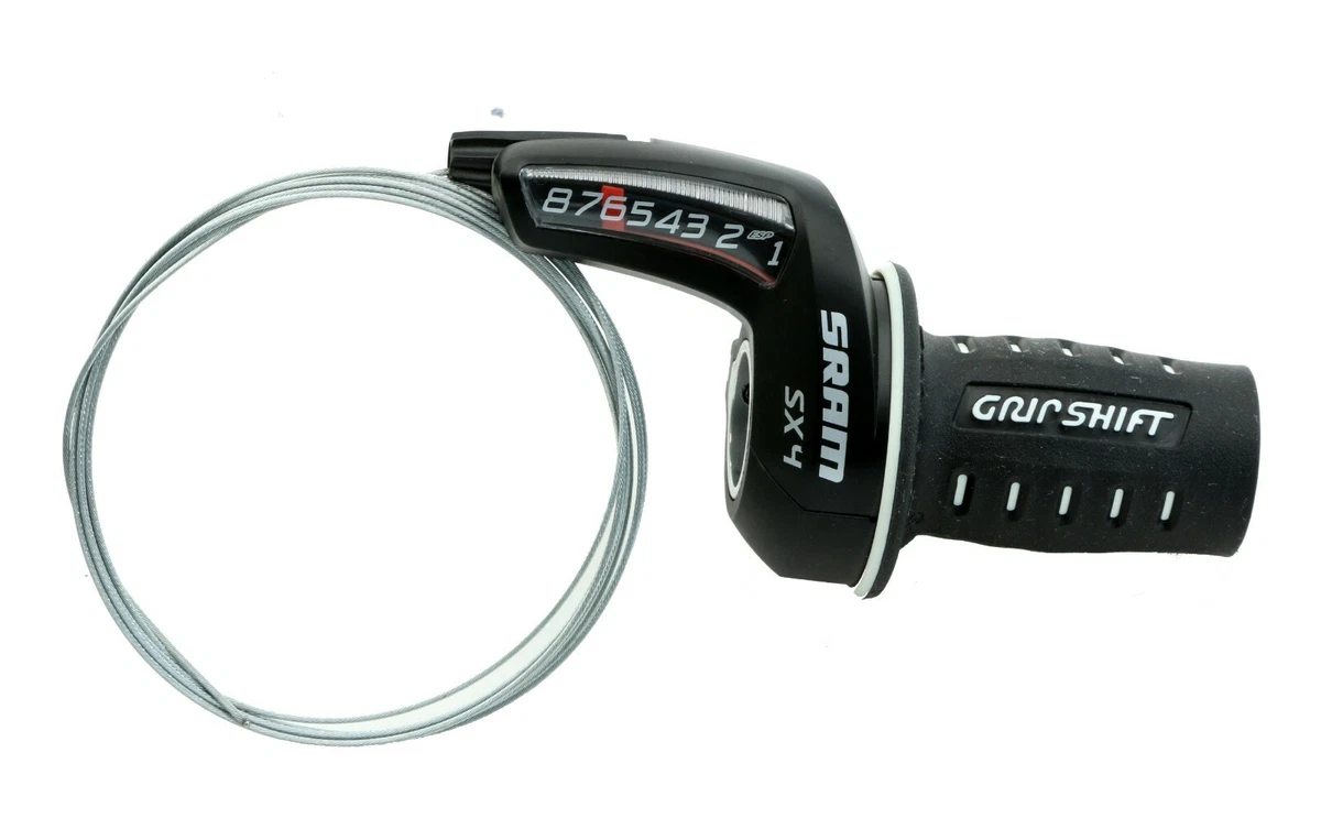 SRAM X4 Twist Shifter Rear Right 8 speed SX4 Gripshift 8s w cable NEW NOS