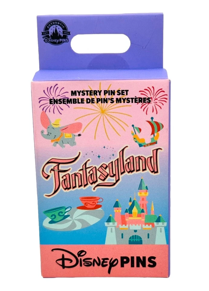 Prendedor Disney 2024 DLR Mr. Toad’s Wild Ride Fantasyland Caja Misteriosa Disneyland Nuevo Foto 2 de 4