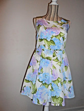 Girl's Size 16 EUC Floral Sleeveless Pleated Dress The Children's Place