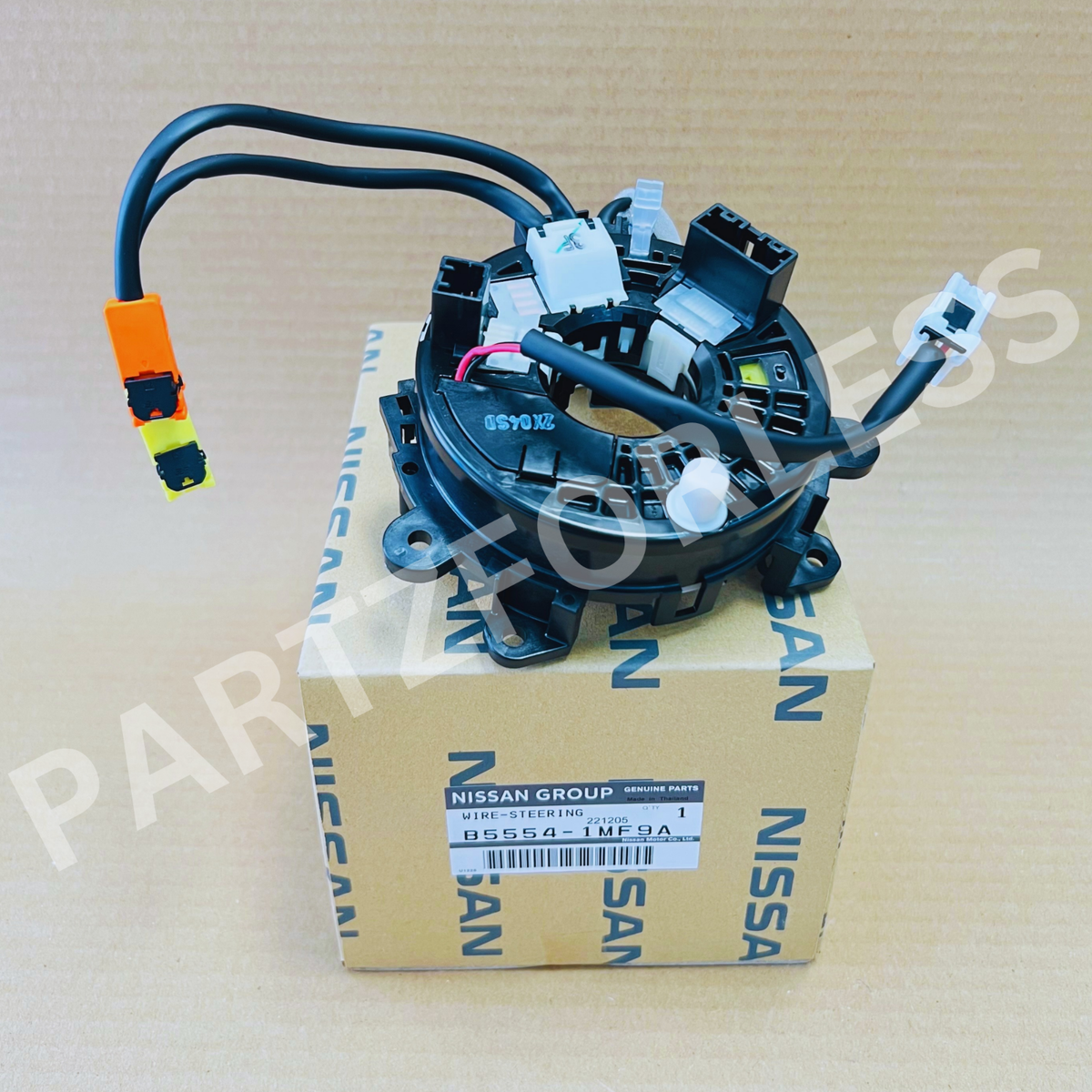 B5554-1MF9A NISSAN GENUINE WIRE-STEERING B55541MF9A NEW OEM | eBay