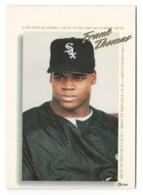 Frank Thomas 1994 O-Pee-Chee All-Star Redemptions #1 Baseball Card