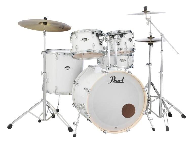 pearl drum set, 5 piece with cymbals included 