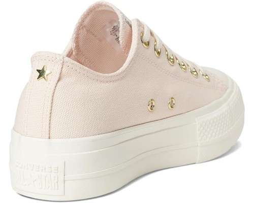 Converse Chuck Taylor All Star Canvas-Lift-Plateau für Damen Größe 10 blasses Blütenblatt - Bild 4 von 10