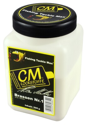 CM Brassen Nr.1 Lockstoff Pulver 500 gr Dose Fishing Tackle Max  Müller