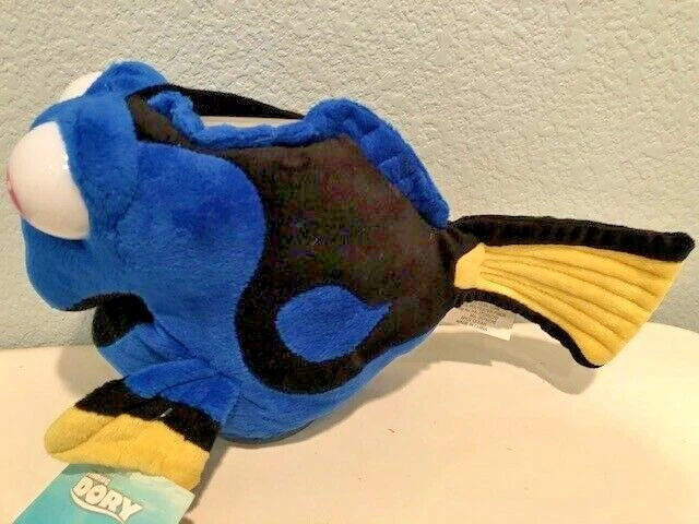 Banco de monedas de peluche Disney Finding Dory 11" juguete de peluche dinero etiqueta colgante original Foto 4 de 4
