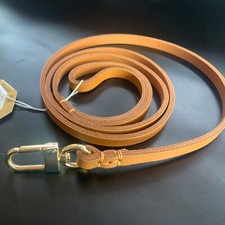 Genuine leather dog leash small training leash for small dogs 47 inches