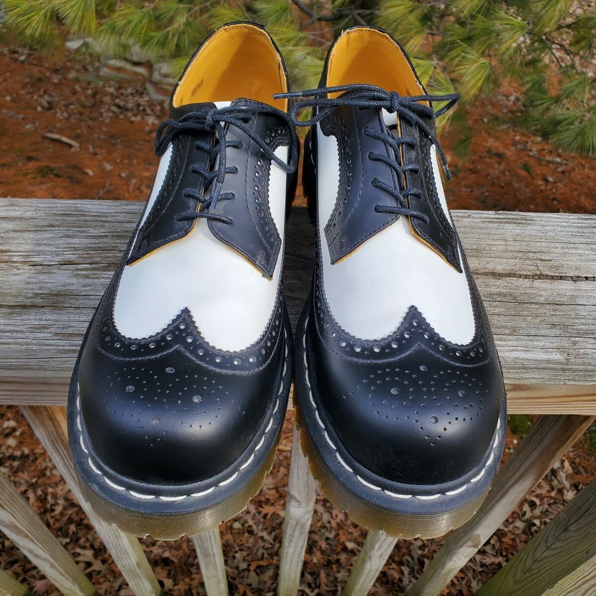 Dr. Martens Men's 3989 BEX Rogue Chunky Black & White Smooth Dr. Martens Men's 3989 BEX Rogue Chunky Black & White Smooth