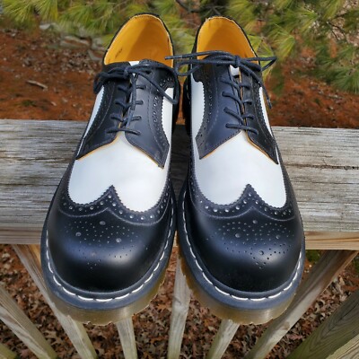 Dr. Martens Men's 3989 BEX Rogue Chunky Black & White Smooth Dr. Martens Men's 3989 BEX Rogue Chunky Black & White Smooth