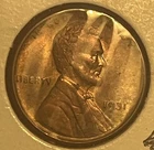1931 Lincoln cent  choice red brown uncirculated , Better date & Grade