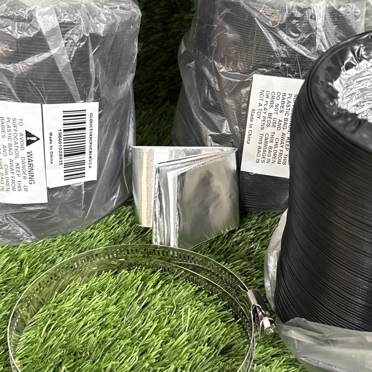 Tubo Alluminio 4 Strati Tubo Di Sfiato Per Asciugatrice In Alluminio Flessibile 4 Pollici X 8 Piedi - 4 Strati Di Protezione Tubo Doccia Tubo Alluminio 4 Strati Tubo Di Sfiato Per Asciugatrice In Alluminio Flessibile 4 Pollici X 8 Piedi - 4 Strati Di Protezione Tubo Doccia