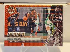 2020-21 Panini Mosaic - Montage Kyrie Irving #13 Red Mosaic [L1]