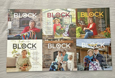 Missouri Star Quilt Co BLOCK Idea Book Lot of 6 Mixed Issues 2021, 2022, 2023