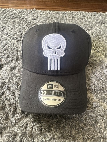 Marvel THE PUNISHER 39THIRTYNEW ERA Small/Medium Black Hat/Cap