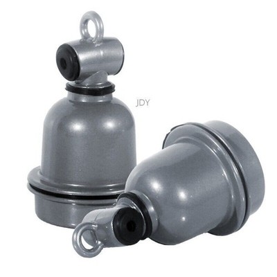 2X E27 Wasserdichte Aluminium Birne Lampenheizung Lampenfassung für