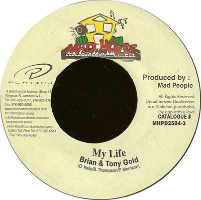 Brian & Tony Gold - My Life (7'') (Near Mint (NM or M-)) - 2791568980