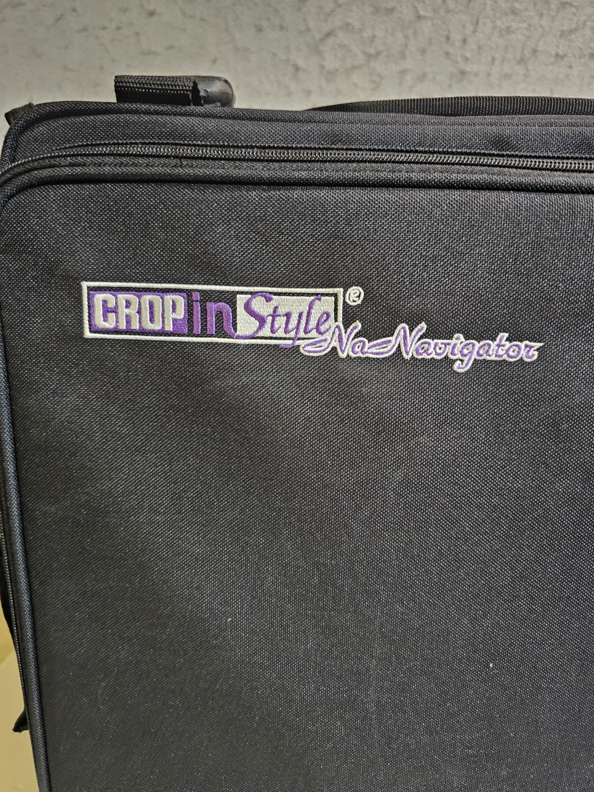 Crop In Style NA Navigator Rolling Tote Arts Craft Storage Organizer Travel Case