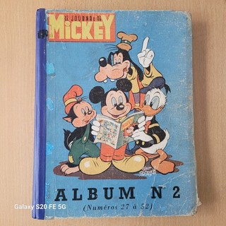 Album mickey n°2 (numéros 27 au 52 de 1952 / 1953)