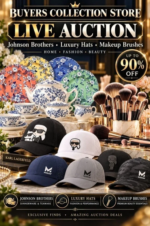 Luxury Home & Style Finds LIVE | Dinnerware • Designer Hats • Beauty Tools