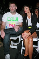Musician James Murphy of LCD Soundsystem Mandy Brooks at the Wood - Old Photo