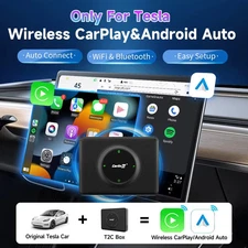 Wireless CarPlay Android Auto for Tesla Model 3 Model X Y Model S Auto Connect