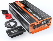 1500W Pure Sine Wave Inverter 12V to 120V AC