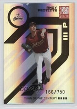 2005 Donruss Elite Turn of the Century 166/750 Andy Pettitte #69 02v3