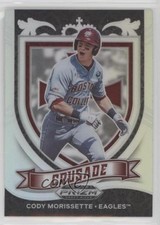2021 Panini Prizm Draft Picks Crusade Silver Prizm Cody Morissette #C-CM g1d
