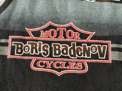 Camiseta De Colección Años 90 Rocky & Bullwinkle Born Bad Motocicleta Para Hombres XL Motociclista Harley - Imagen 4 de 9