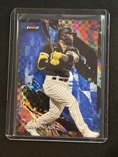 🔥Yoan Moncada 2024 Topps Finest #155 Uncommon Blue Checkerboard 38/75