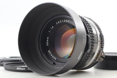 SIC s/n58xxxx [NEUWERTIG++, mit Haube] Nikon Nikkor Ai-s Ais 50mm f1.4 Objekt...