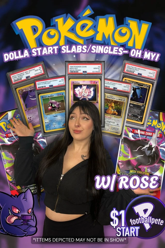 💗$1 START SLABS & SINGLES!💗W/ROSE
