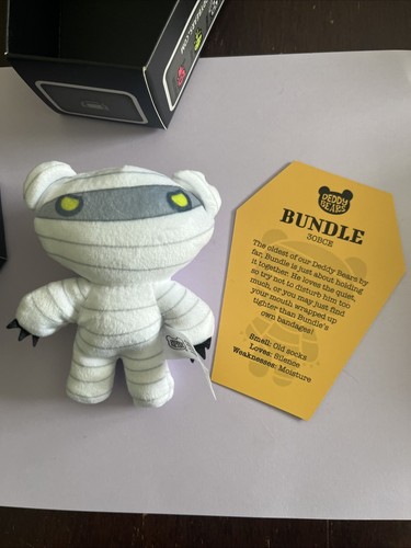Deddy Bears Mystery Mini Plush In Fun Gothic Coffin Case Bundle Mummy - Bild 2 von 5