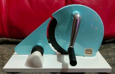 Salter Gourmet VINTAGE affettatrice azzurro carne/pane/formaggio ottime condizioni