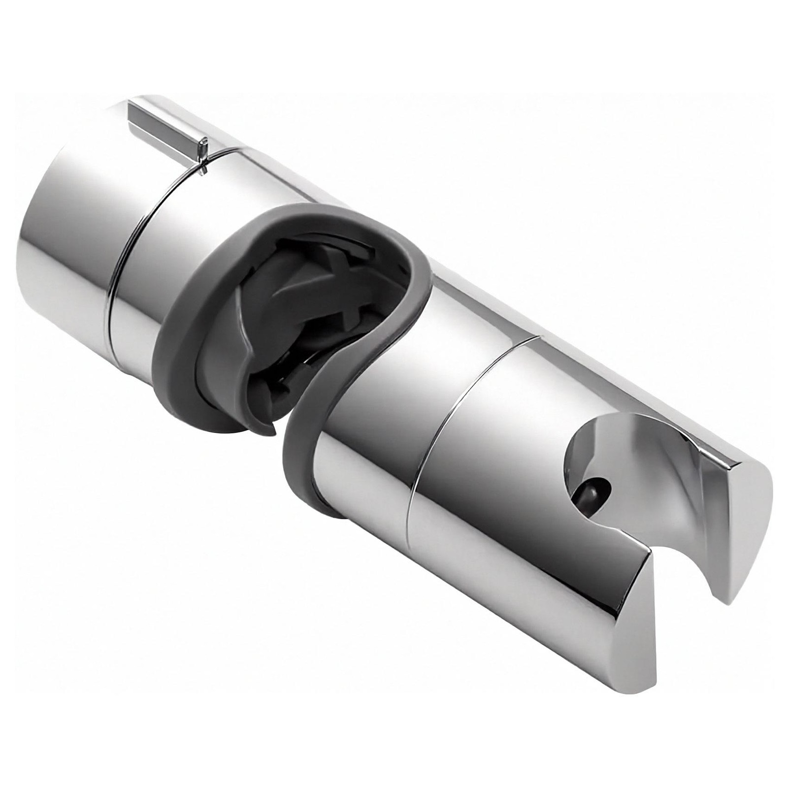 Slider Shower Head Holder 18-25mm Adjustable Riser Rail Bracket Chrome