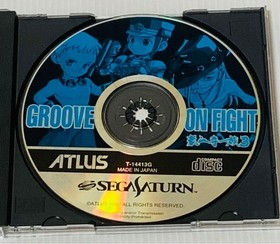 Sega Saturn SS Soft GROOVE ON FIGHT Gouketsuji Ichizoku 3 Game Japanese ver Used